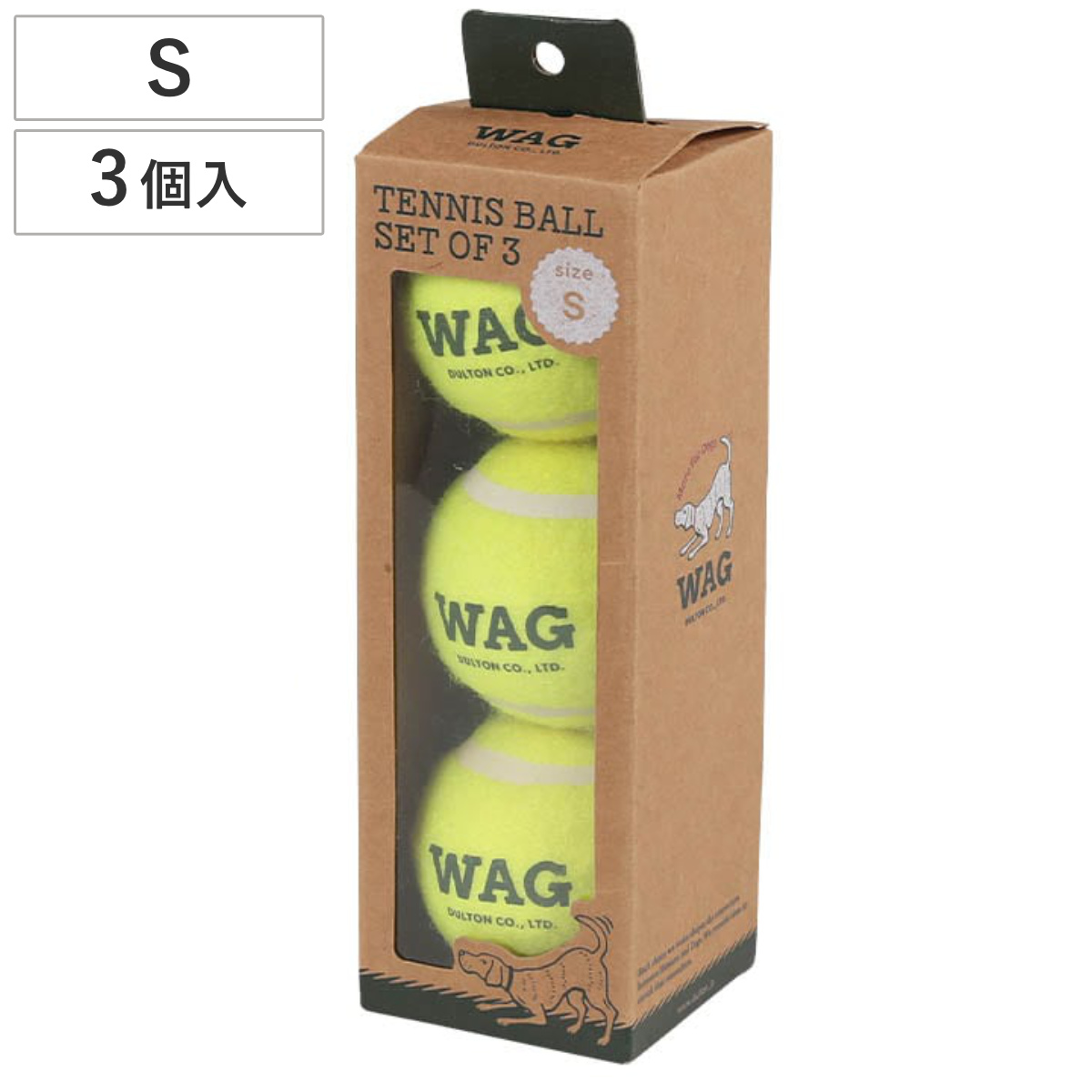 新品 テニスボール XS WAG ダルトン ペット用品 おもちゃ 482180.jpg