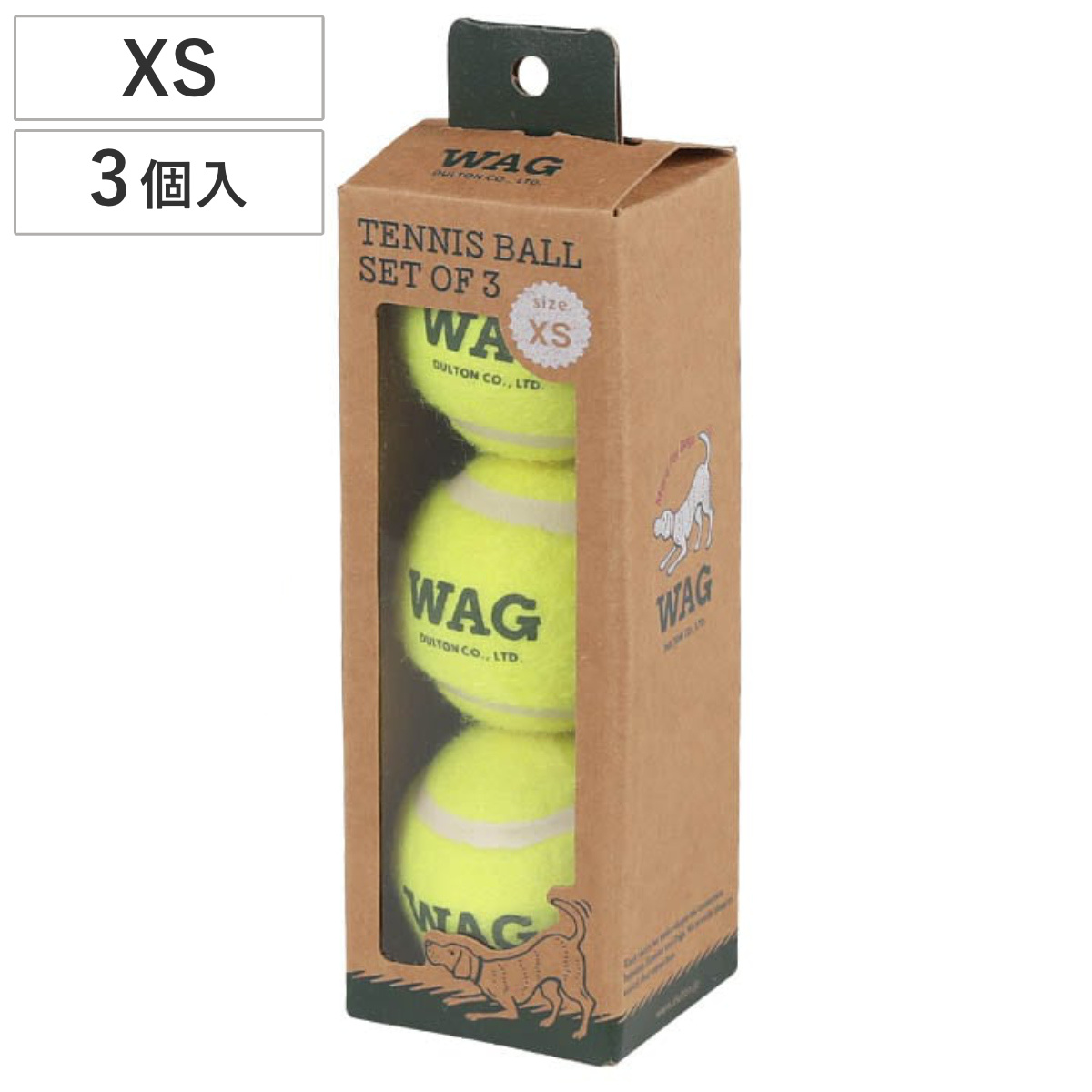 DULTON（ダルトン） ボール おもちゃ 犬 DULTON TENNIS BALL SET OF 3
