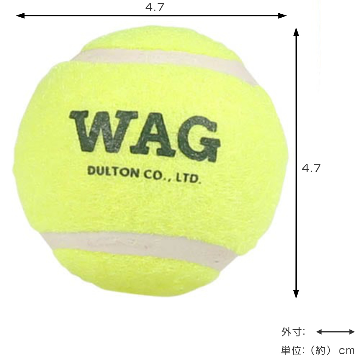 DULTON（ダルトン） ボール おもちゃ 犬 DULTON TENNIS BALL SET OF 3
