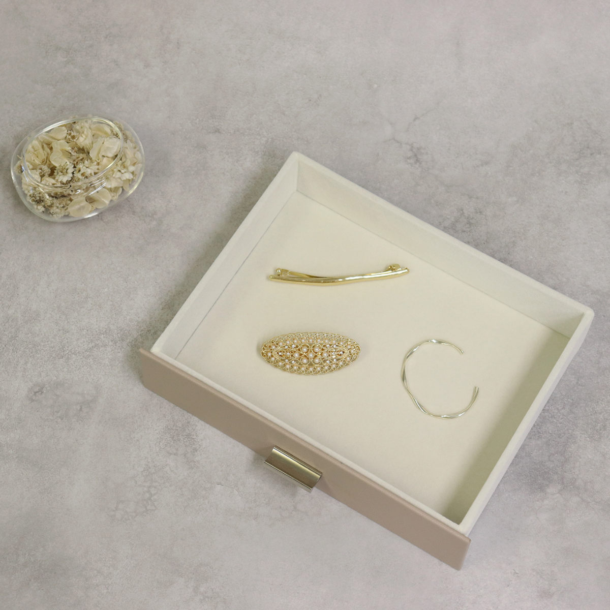 アクセサリーケース ジュエリーボックス Asha 3段 （ 収納 ジュエリー