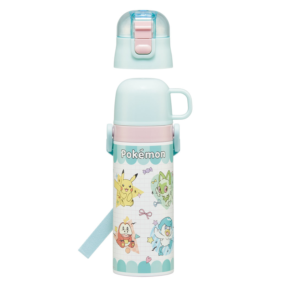 スケーター 水筒 470ml 430ml 超軽量2WAYステンレスボトル ポケモン