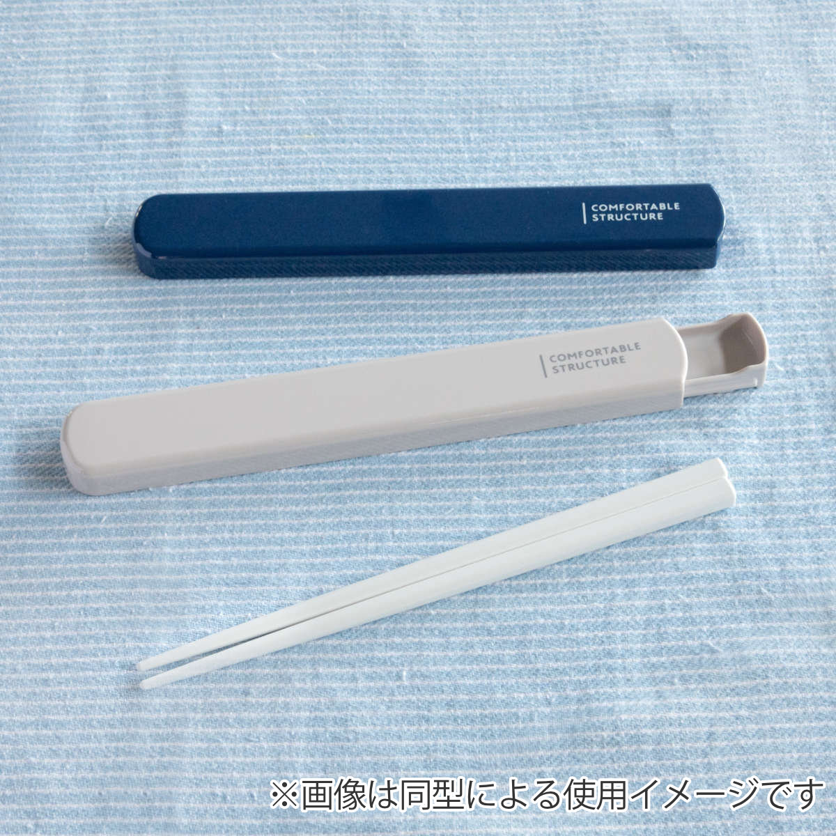 OSK（オーエスケー） 箸箱セット シマエナガ 引フタ箸箱セット 19.5cm