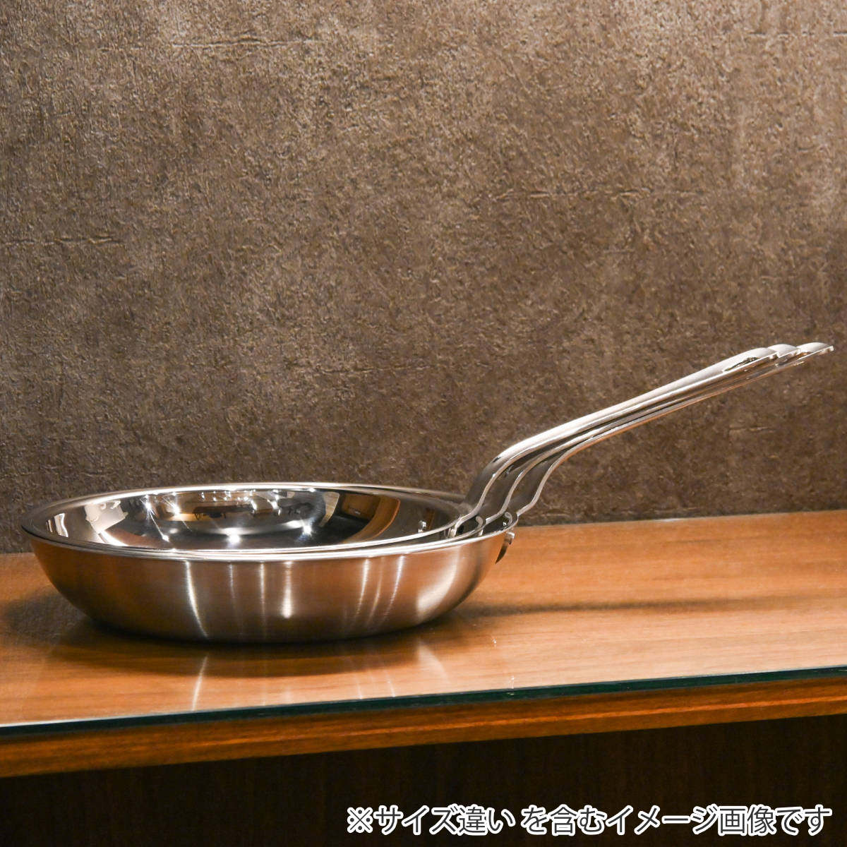 フジノス フライパン 26cm IH対応 アルミクラッド三層 こだわりの道具