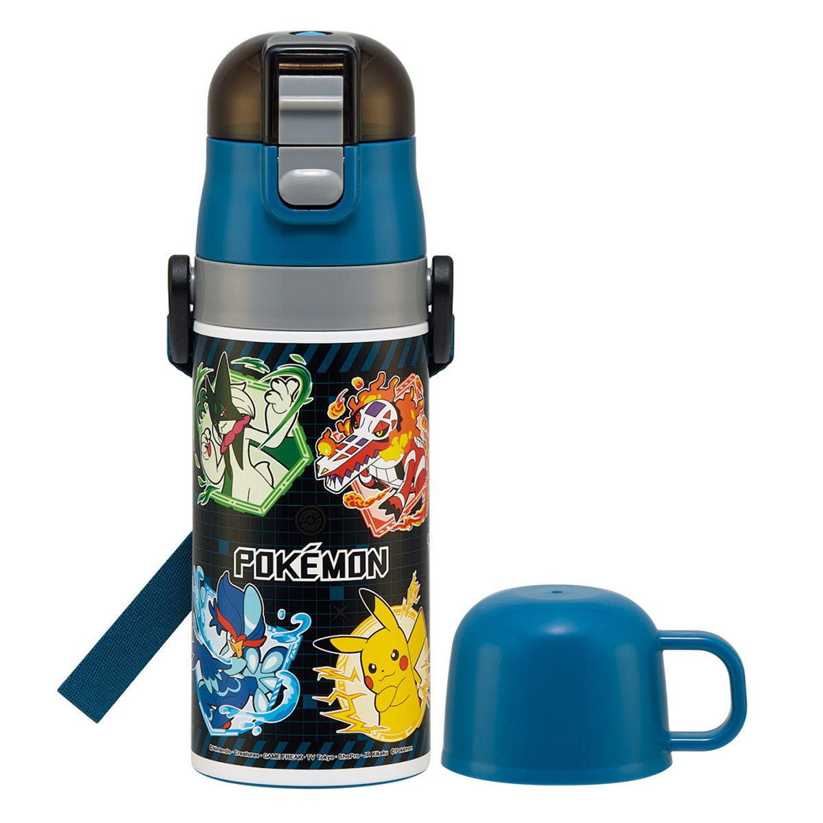 ポケモン フレンズ ポケトル 楽天市場】水筒 480ml 抗菌直飲プラボトル ポケモン25 （ ポケモン