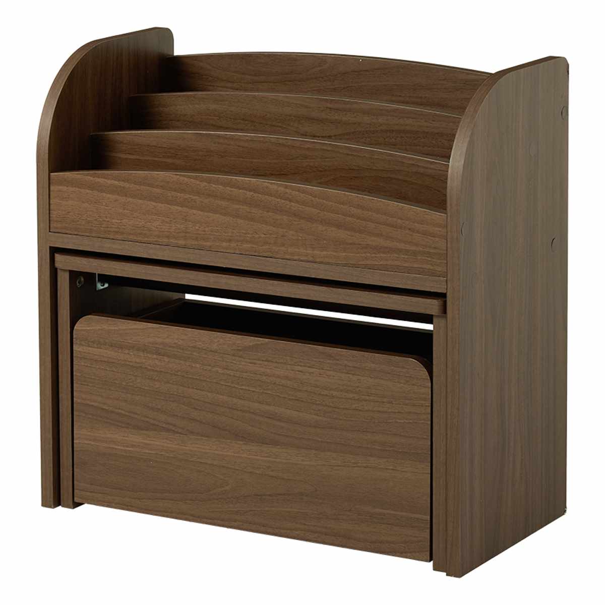 絵本ラック 3点セット デスク ワゴン 幅60cm オープンタイプ （ 絵本棚