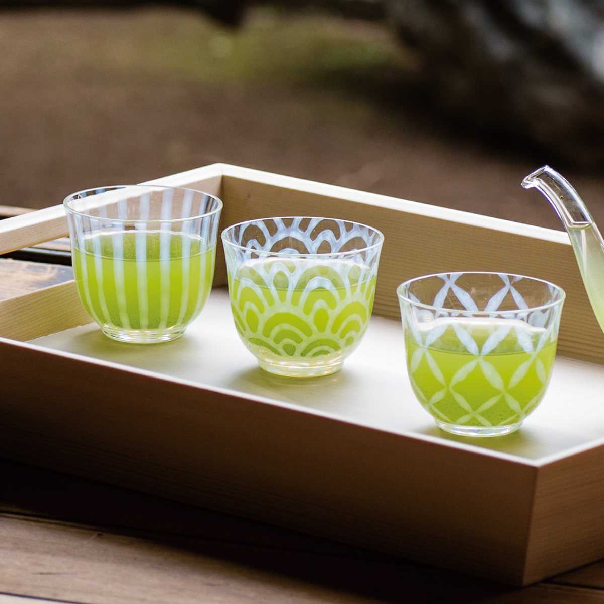 廣田硝子 グラス 120ml 冷茶 五客揃 （ 日本製 ガラス コップ カップ