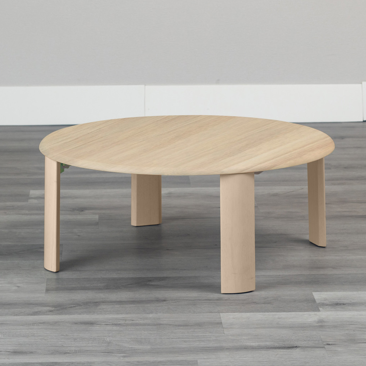 ローテーブル 円型 座卓 折りたたみ 直径80cm バーグ2 （ リビング