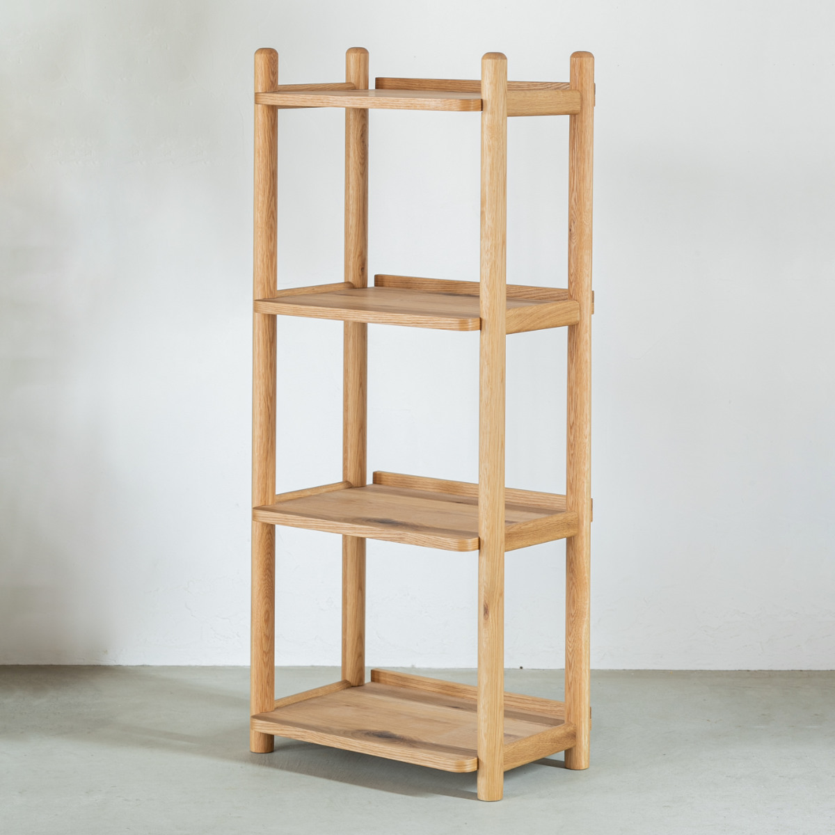 オープンラック 幅50cm 高さ115cm 書棚 パルレ （ ラック 棚 シェルフ