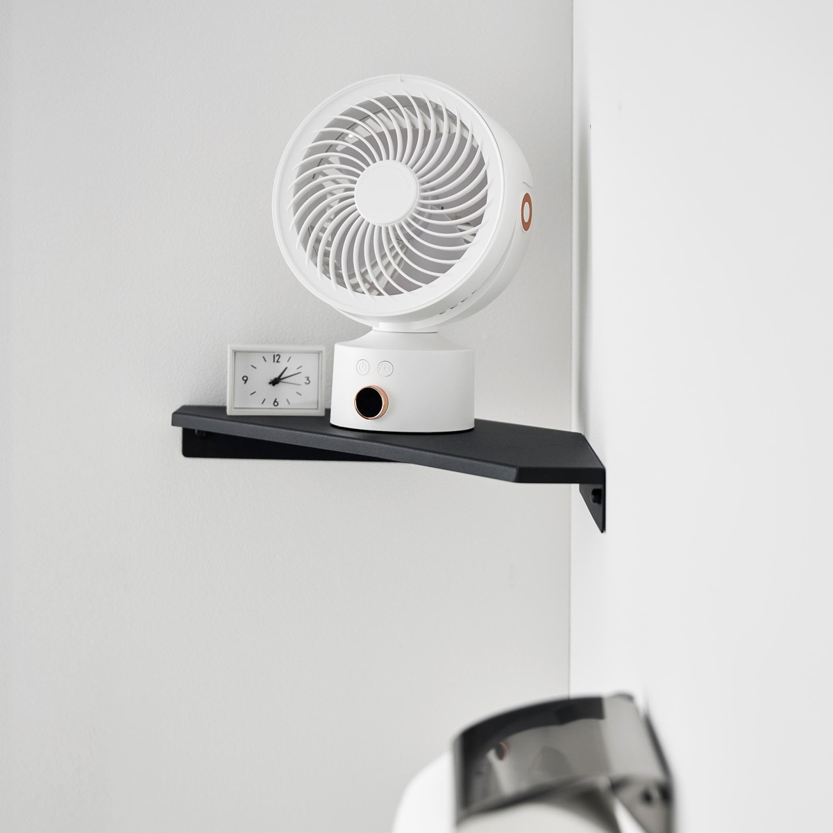 山崎実業 smart ウォールコーナーサーキュレーターラック スマート S