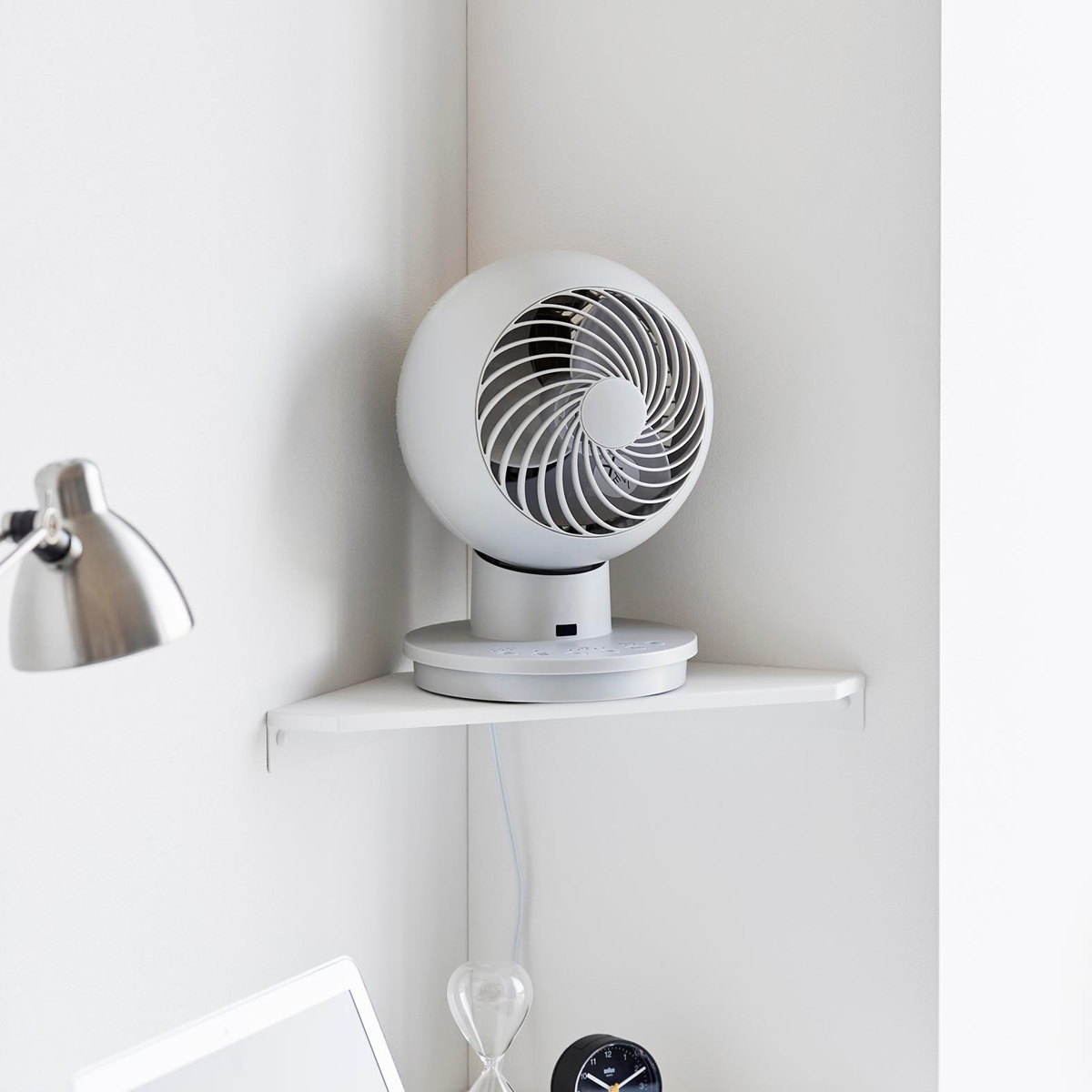 山崎実業 smart ウォールコーナーサーキュレーターラック スマート S