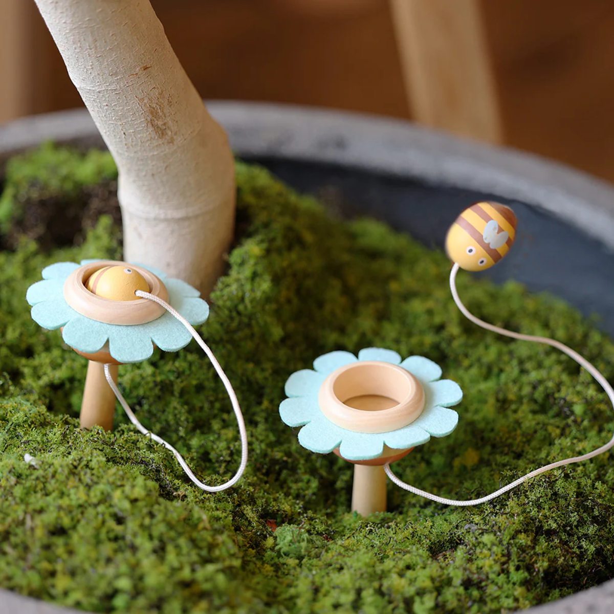 magnet けん玉 子ども用 かわいい ベビー レディバード バード ビー