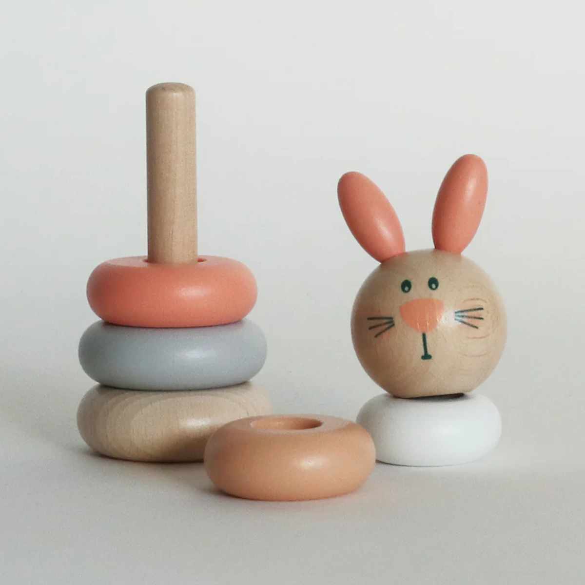 magnet 木製 おもちゃ ANIMAL STACKING 選んで 重ねる Adnil LAND