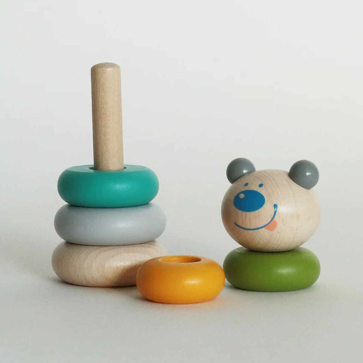 magnet 木製 おもちゃ ANIMAL STACKING 選んで 重ねる Adnil LAND