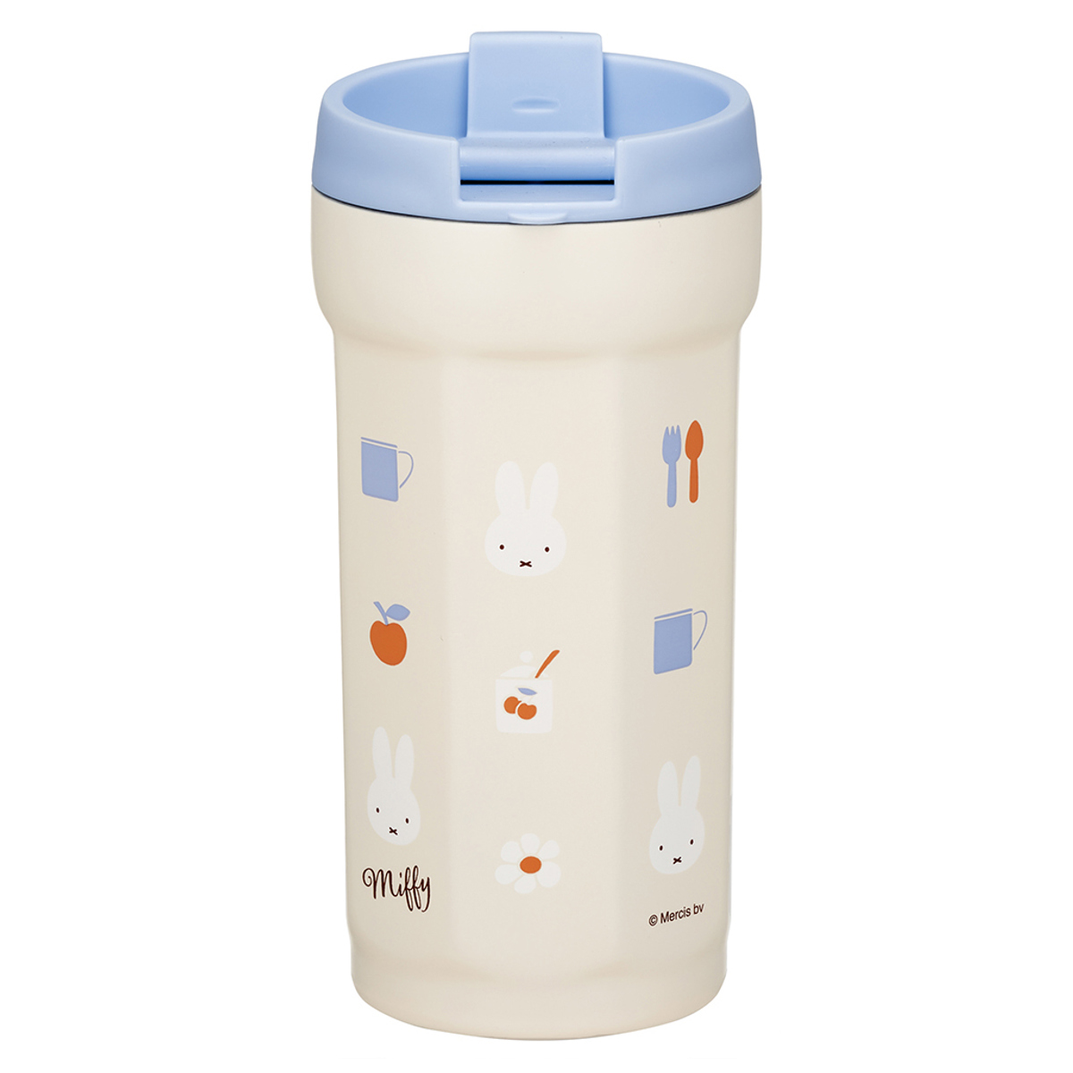 スケーター 水筒 350ml 八角形ステンレスタンブラー ミッフィー