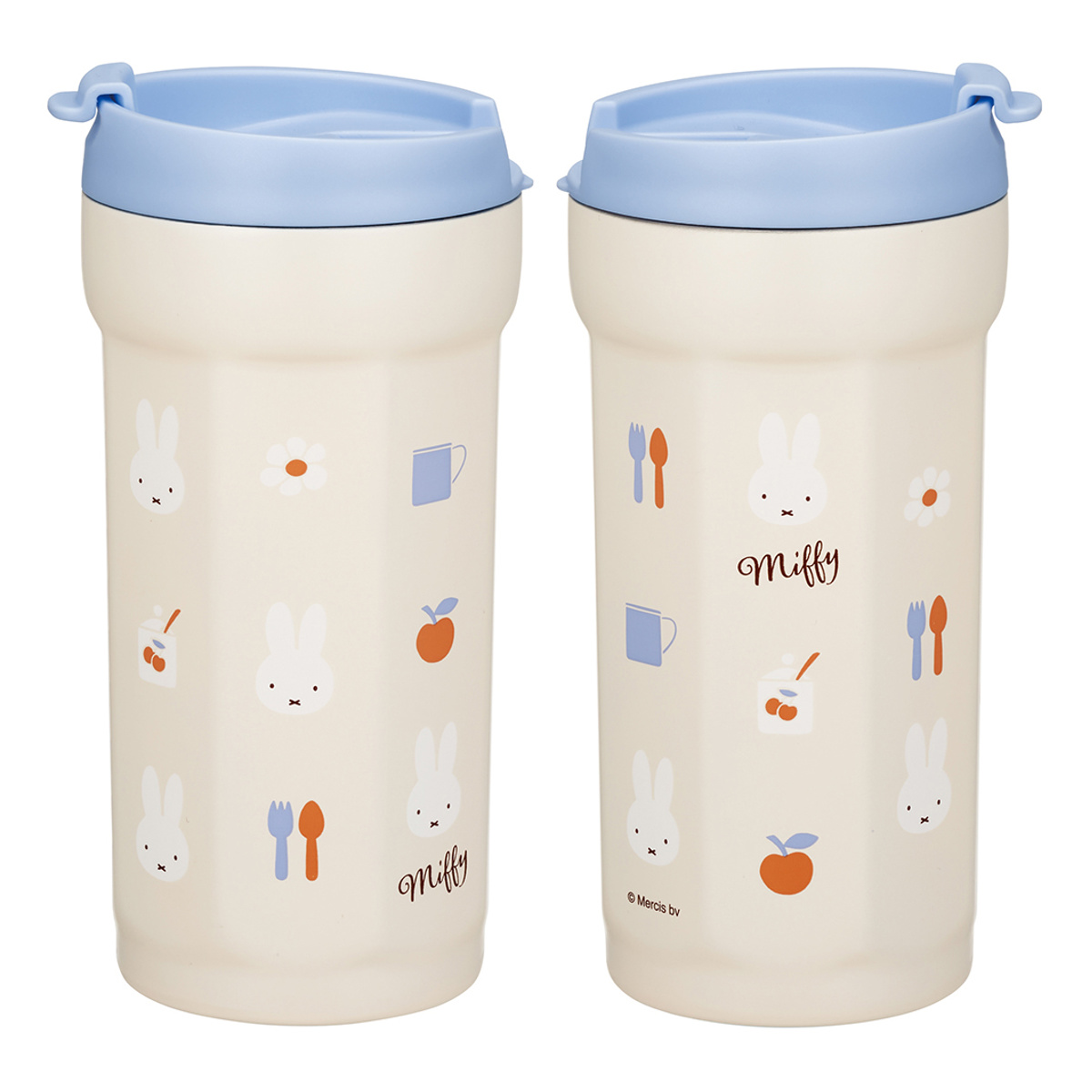 スケーター 水筒 350ml 八角形ステンレスタンブラー ミッフィー