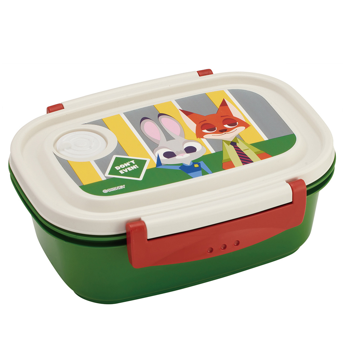 スケーター 弁当箱 550ml ラク軽弁当箱 M ズートピア ワッペン （ お