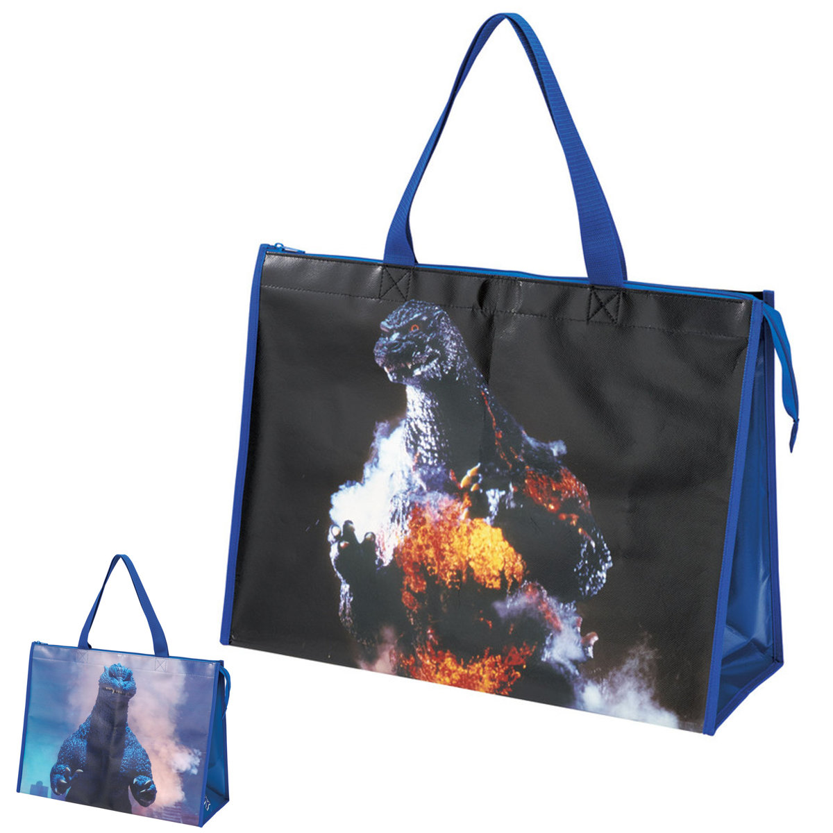 スケーター レジャーバッグ レジャーシート生地バッグL ゴジラ 1995年