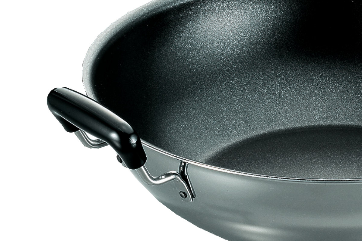 中華鍋 31cm IH対応 中華鍋DX フジノス 日本製 深型フライパン