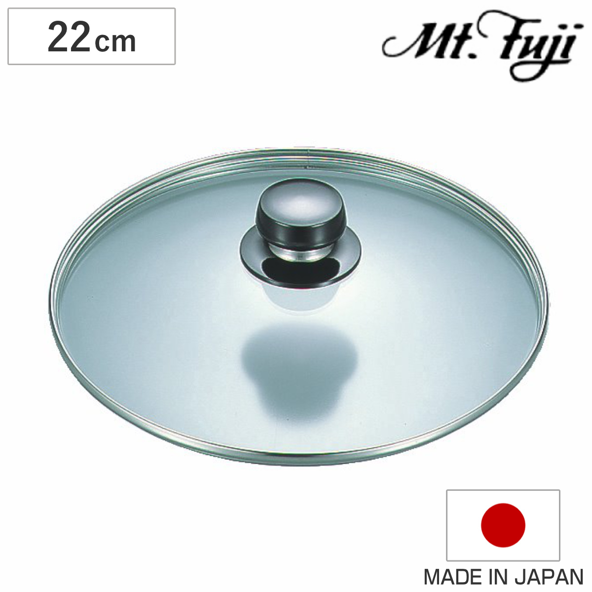 ガラス蓋 22cm フライパンDX専用 フジノス （ 蓋 フタ フライパン蓋