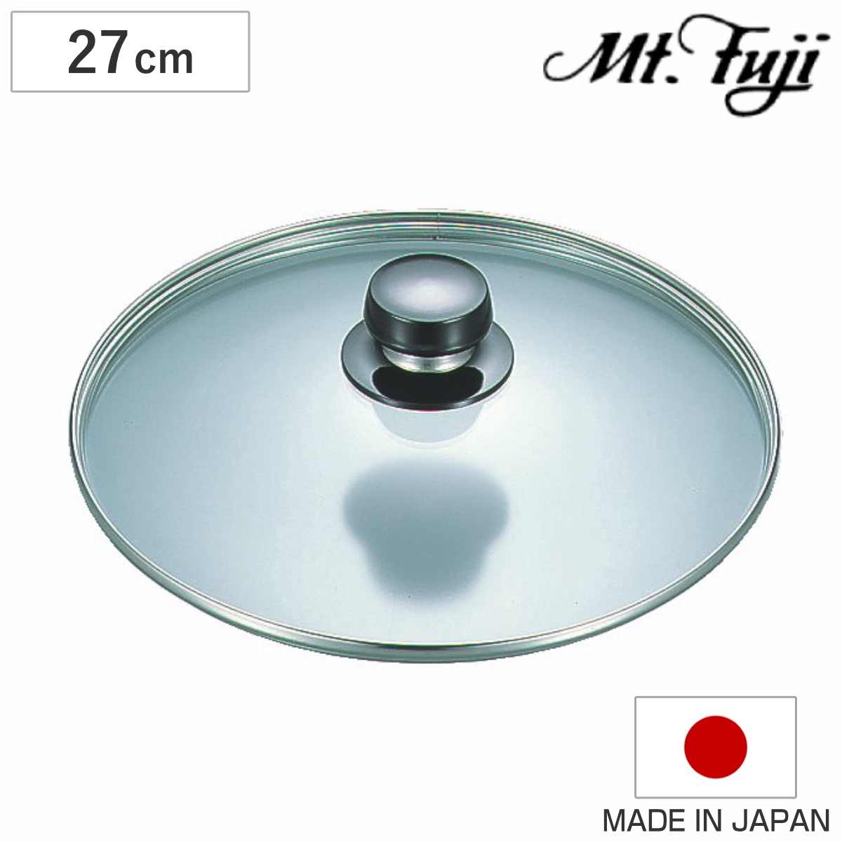 ガラス蓋 27cm フライパンDX専用 フジノス （ 蓋 フタ フライパン蓋