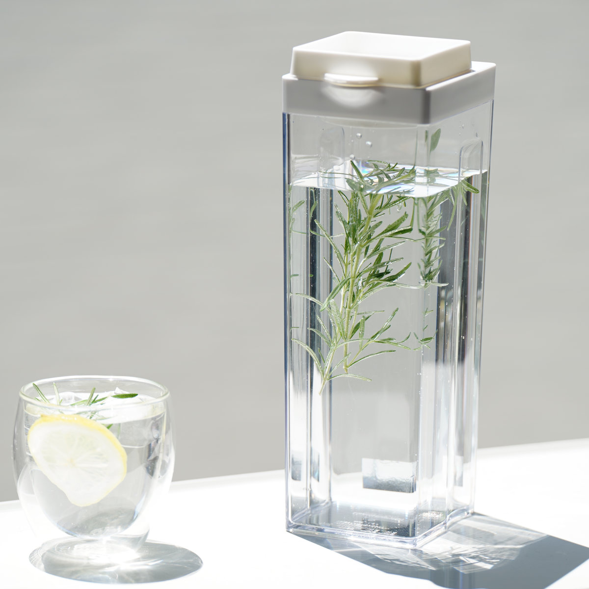 冷水ポット 1.8L ドアポケットにぴったり冷...の詳細画像2