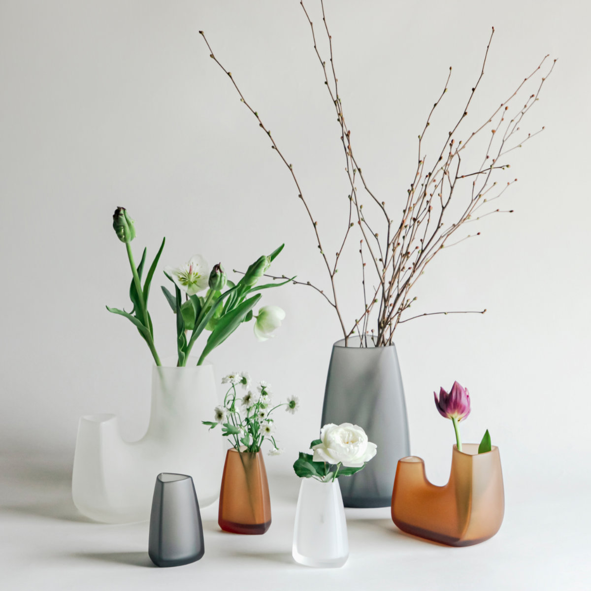 KINTO（キントー） TRE ベース 65×100mm （ 花瓶 フラワーベース