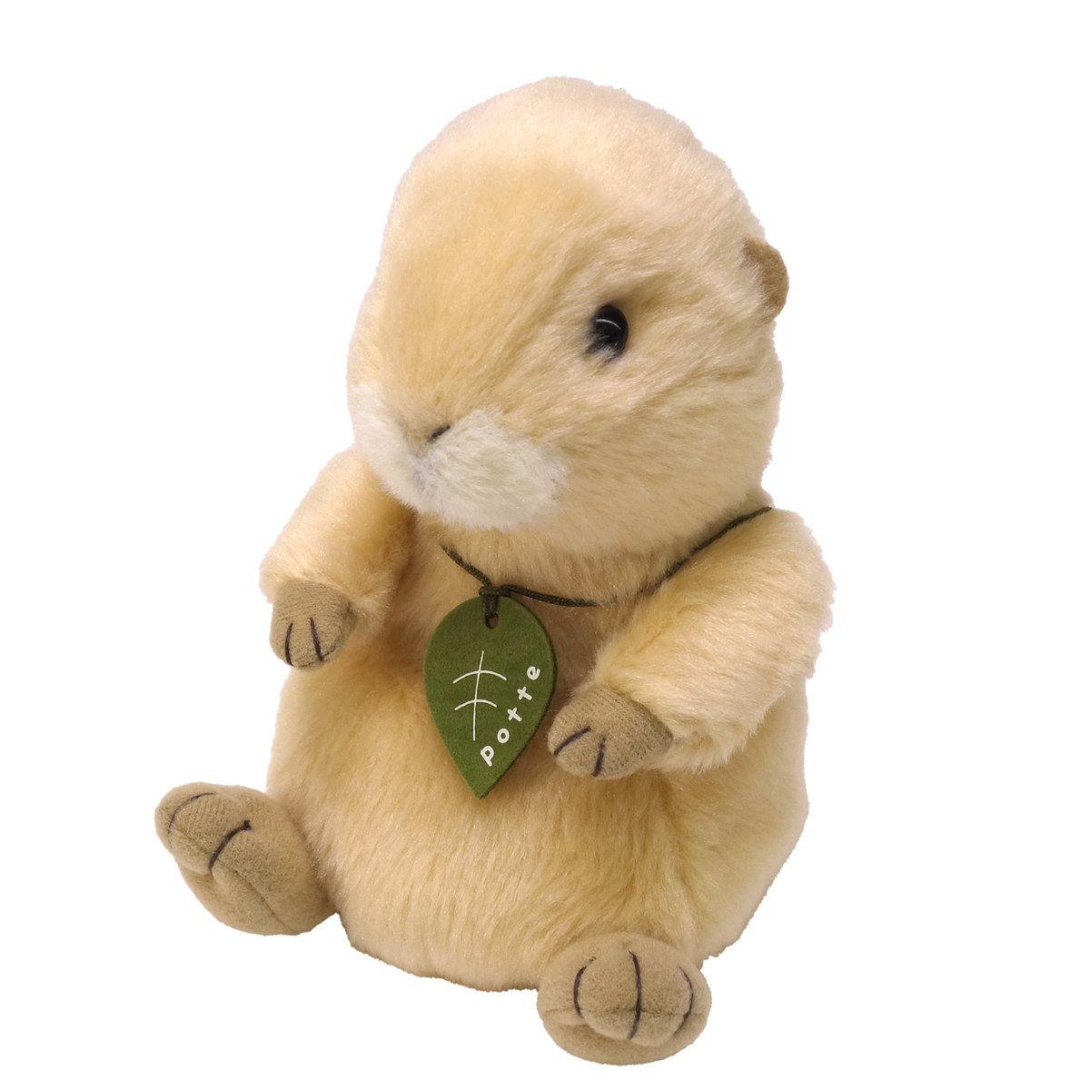 ぬいぐるみ potte プレーリードッグ （ ヌイグルミ 動物 手のひらサイズ ふわふわ 雑貨 インテリア アニマル プレゼント かわいい ）