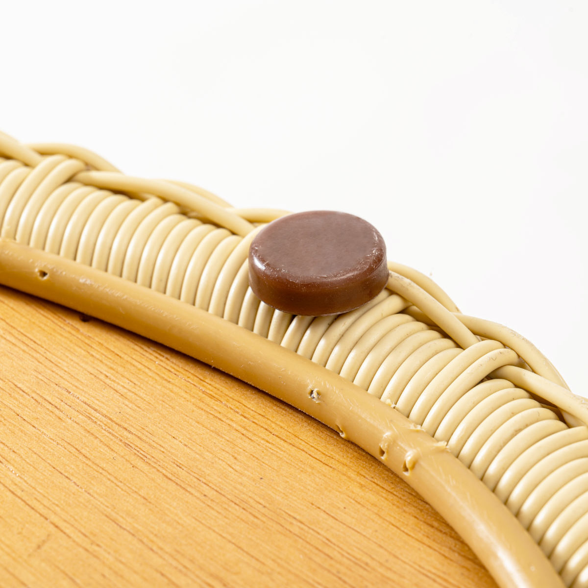 東谷 ビーンズ型 センターテーブル 幅114cm ラタン調 （ テーブル