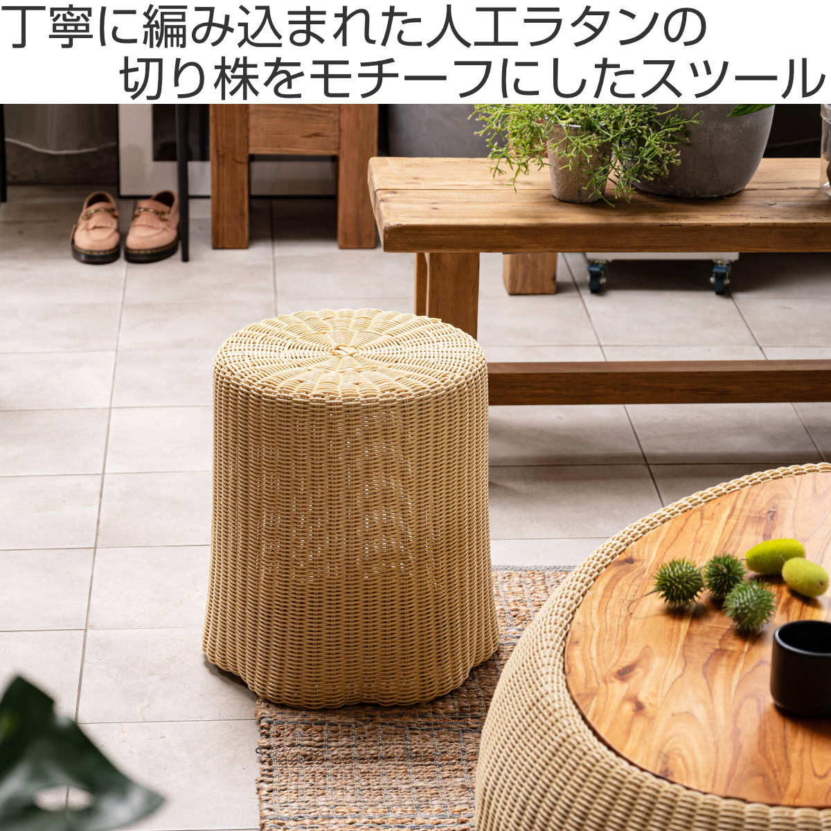 螺鈿細工 丸型座卓 丸椅子 スツール 腰掛け 中国美術 工芸品