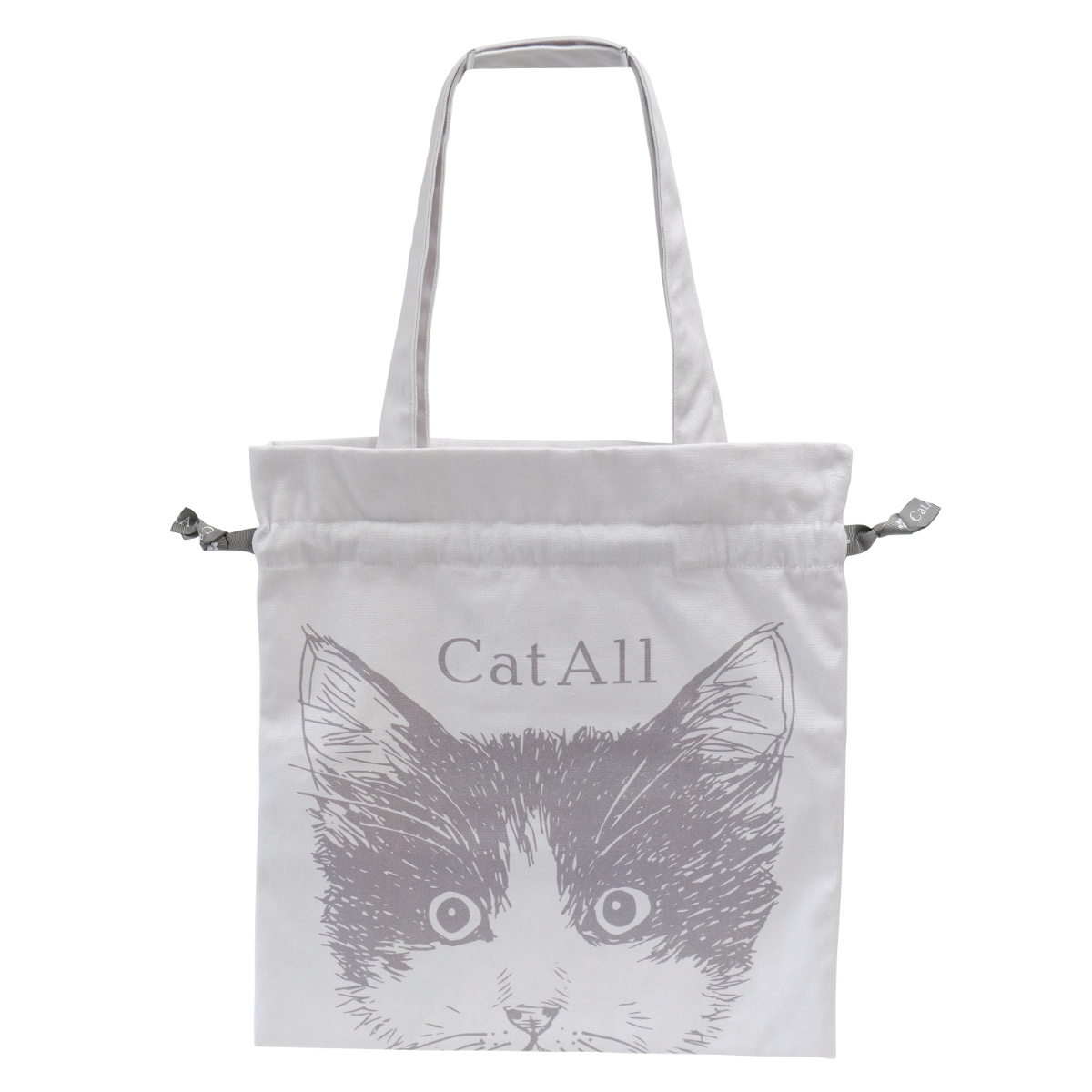 nicott（ニコット） バッグ キャットオール 巾着 トートバッグ A4対応