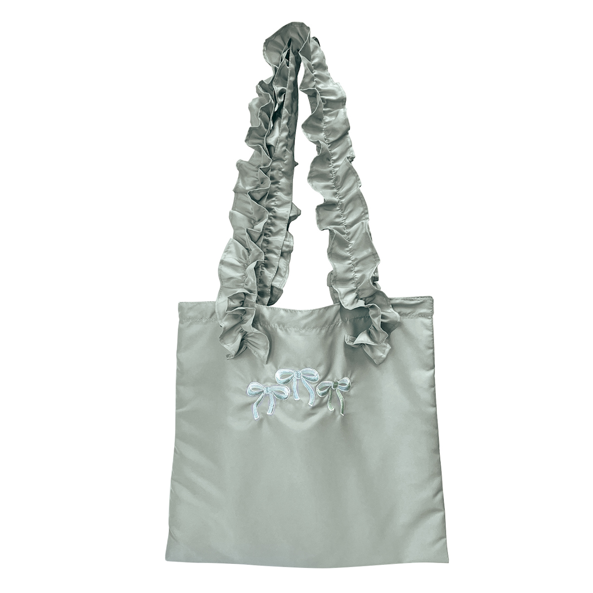 nicott（ニコット） バッグ リボン フリル トートバッグ A4サイズ対応