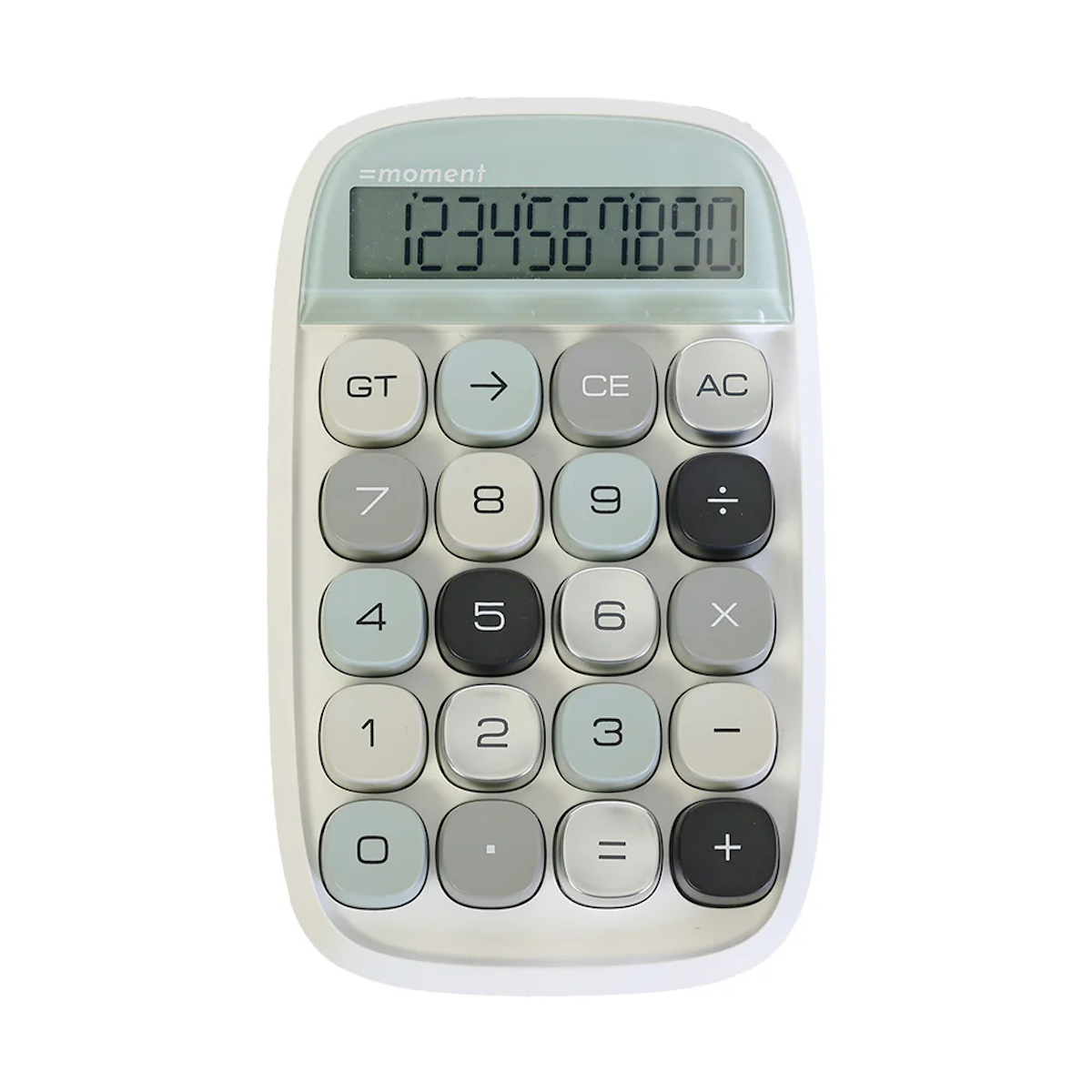 magnet 電卓 イコール モーメント ホワイト ピンク コンパクト