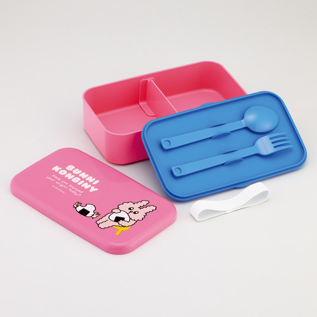 スケーター 弁当箱 1L カトラリー付ランチBOX バニーコンビニ