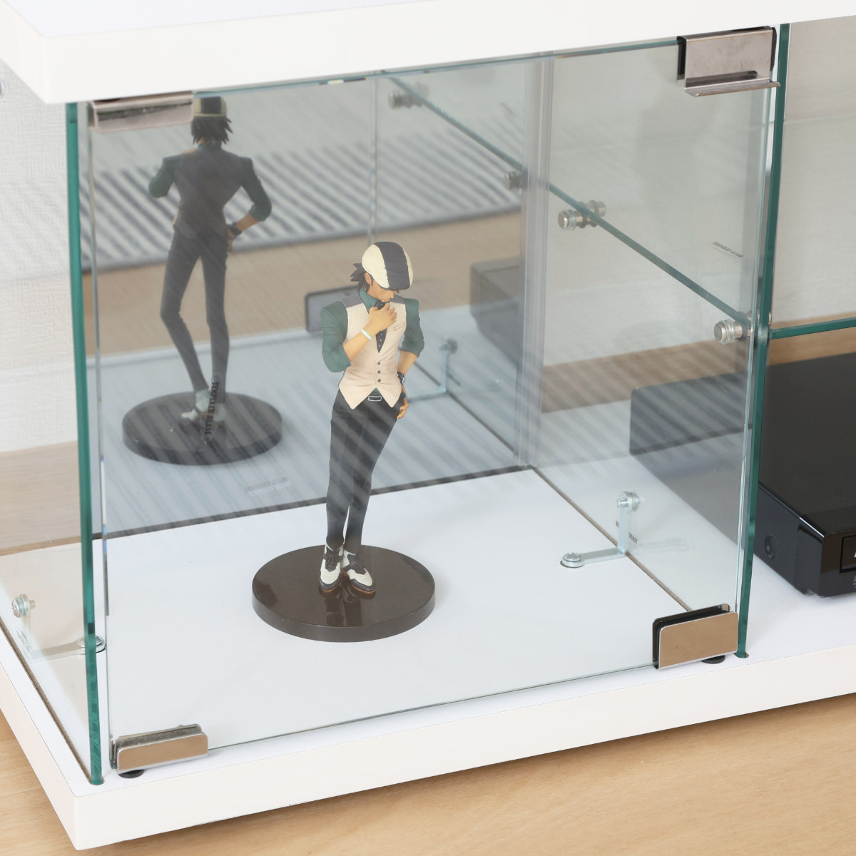テレビ台 幅110cm ガラスコレクションケース ショーケース （ TV台 テレビボード コレクションケース AVラック 収納 ラック 棚 ）_9