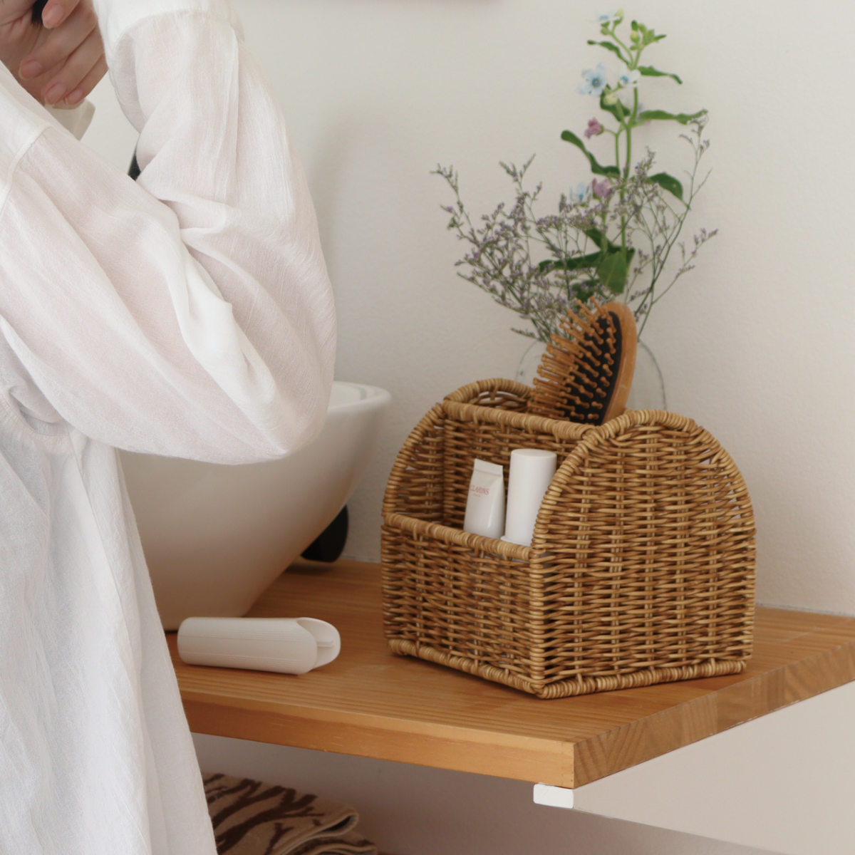 Creer 収納ボックス ユティルナイール リモコンラック 小物入れ 洗える