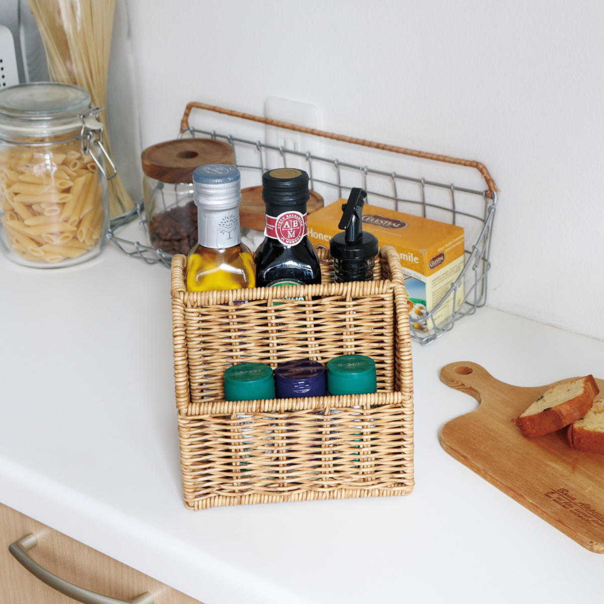 Creer 収納ボックス ユティルナイール リモコンラック 小物入れ 洗える