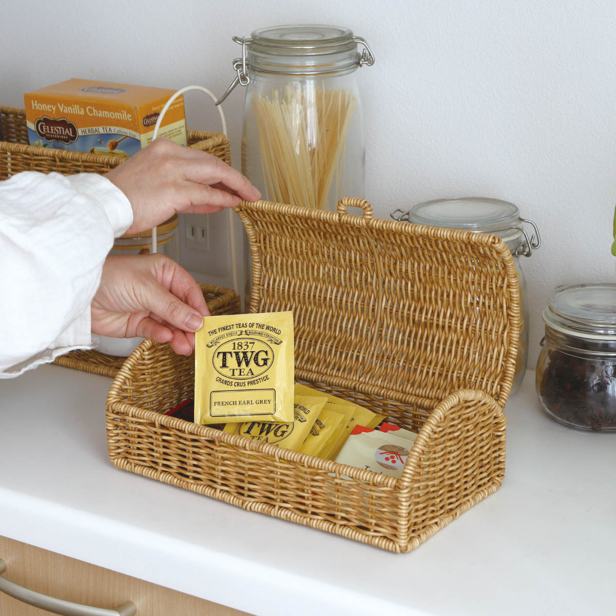 ラタン かご 収納 幅15cm（家具、インテリア用品）のおすすめ人気商品