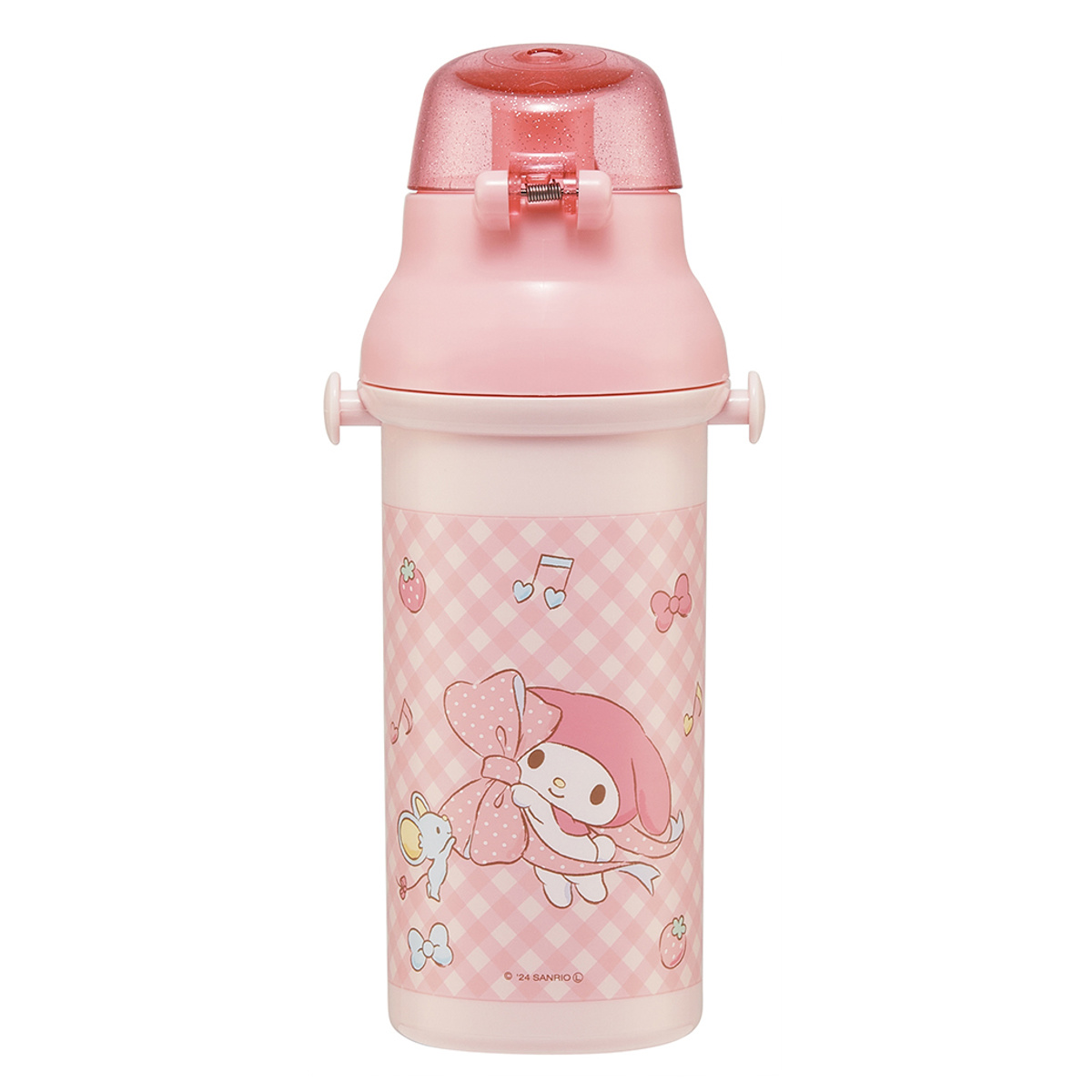 スケーター 水筒 480ml 抗菌直飲プラボトル マイメロビックリボン