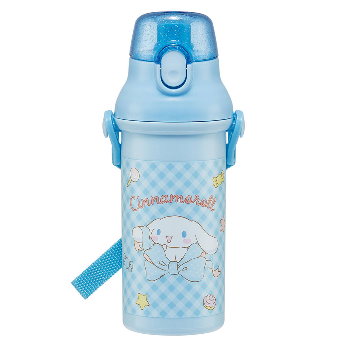 スケーター 水筒 480ml 抗菌直飲プラボトル シナモロールビックリボン