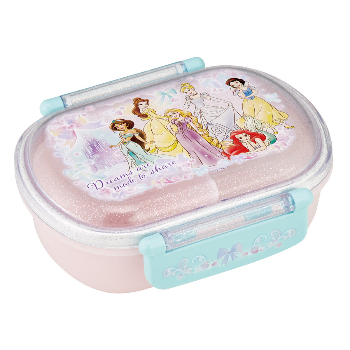 スケーター 弁当箱 360ml 抗菌ふわっとタイトラン プリンセス25