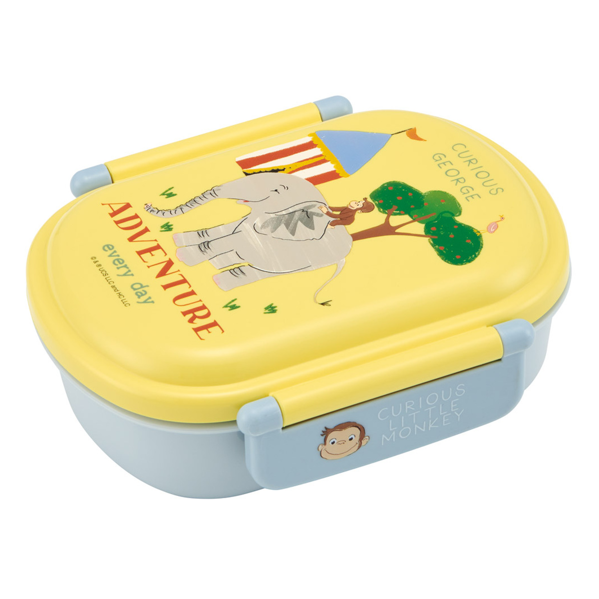 スケーター 弁当箱 360ml 抗菌ふわっとタイトランチ おさるのジョージZ