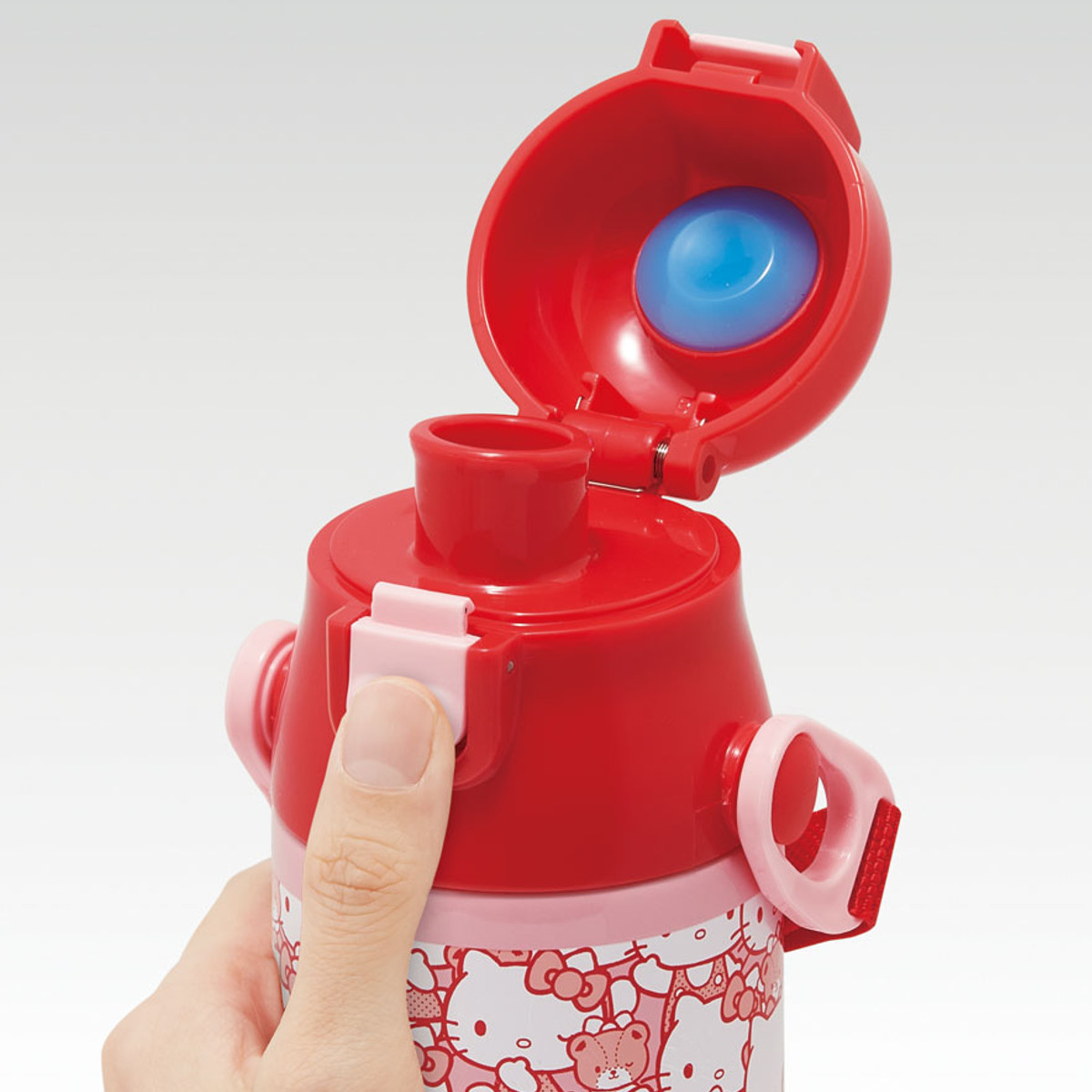 スケーター 水筒 580ml 超軽量ダイレクトボトル キティうしろうしろ