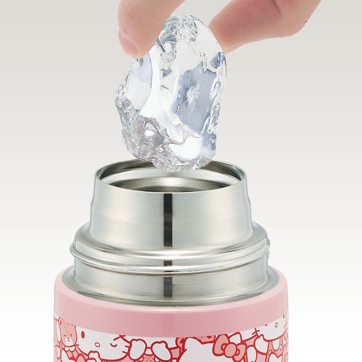 スケーター 水筒 580ml 超軽量ダイレクトボトル キティうしろうしろ