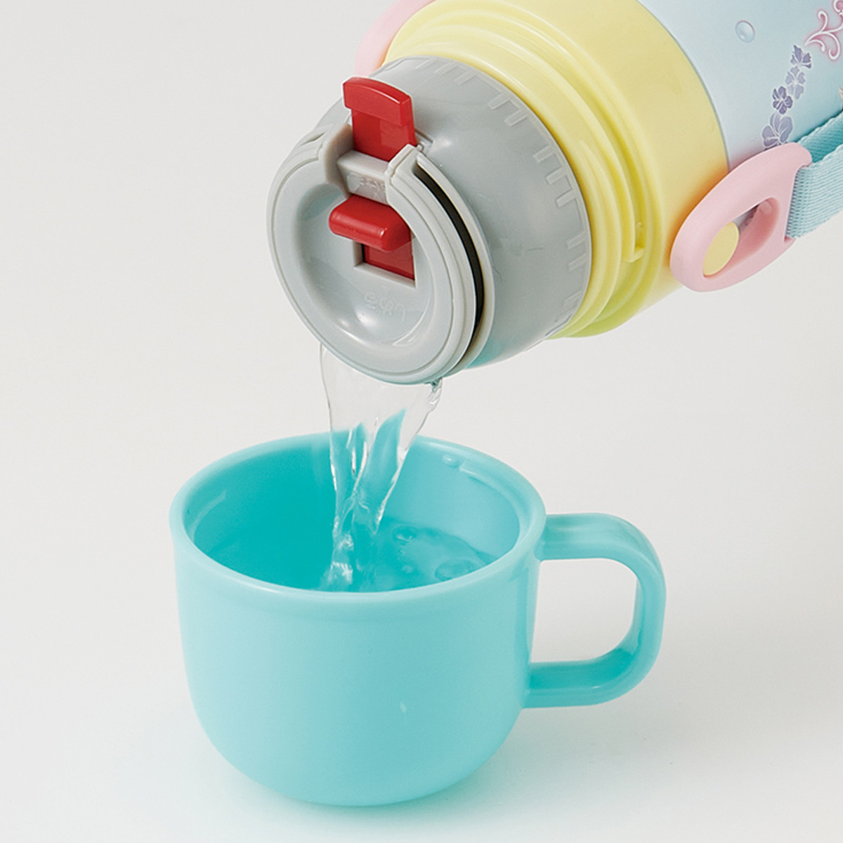 スケーター 水筒 470ml 430ml 超軽量2WAYステンレスボトル アリエル24