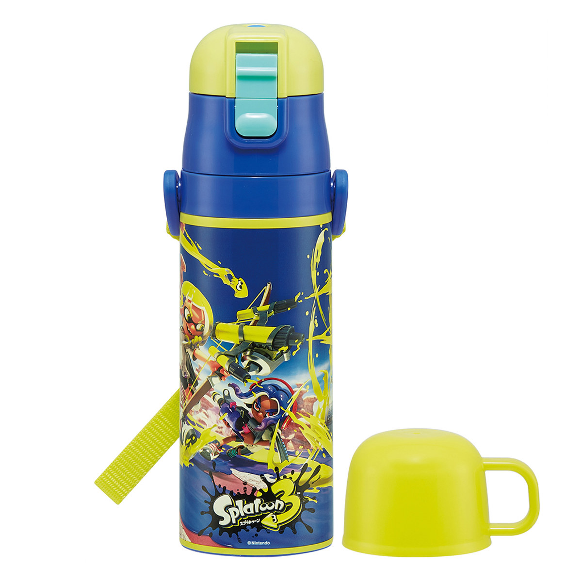 スケーター 水筒 470ml 430ml 超軽量2WAYステンレスボトル スプラ