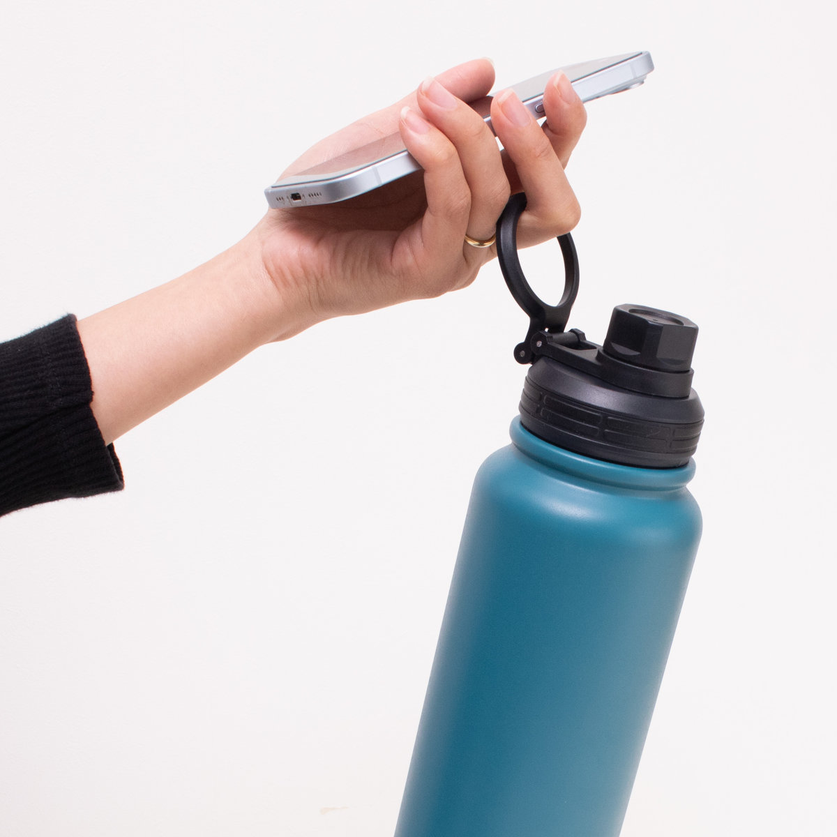 水筒 1L IMMEDI ステンレスボトル （ 保冷 保温 直飲み ダイレクト