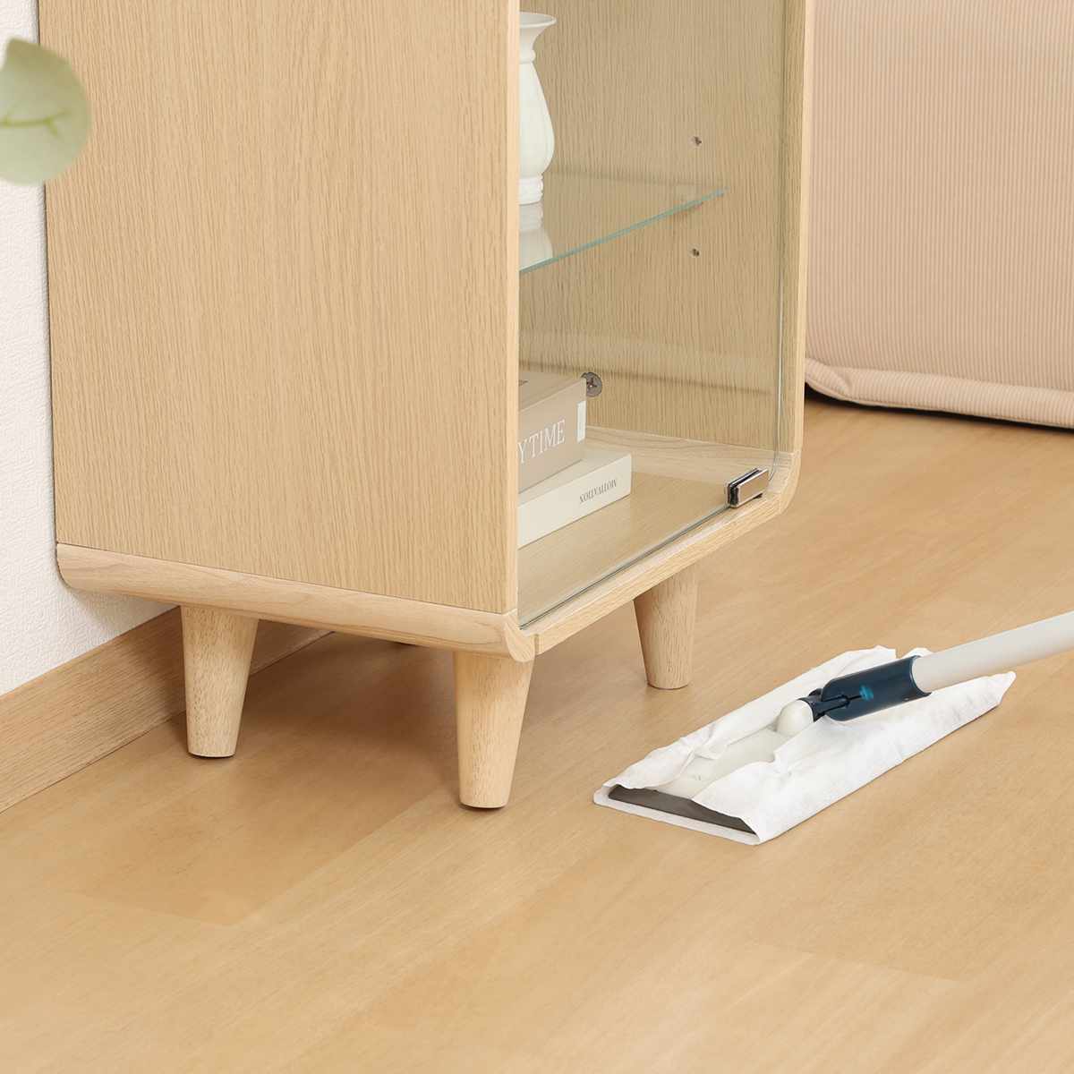 不二貿易（Fuji Boeki） コレクションシェルフ 幅36cm 3段 ガラス扉