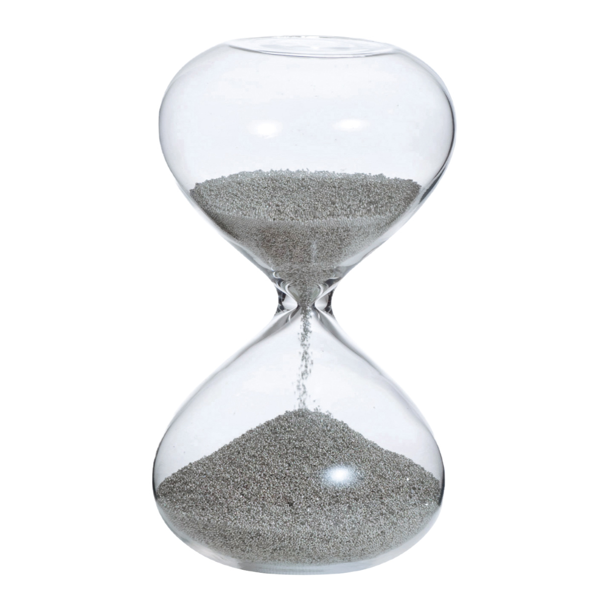 廣田硝子 砂時計 1分 2分 金メッキ 銀メッキ ガラス （ タイマー 砂