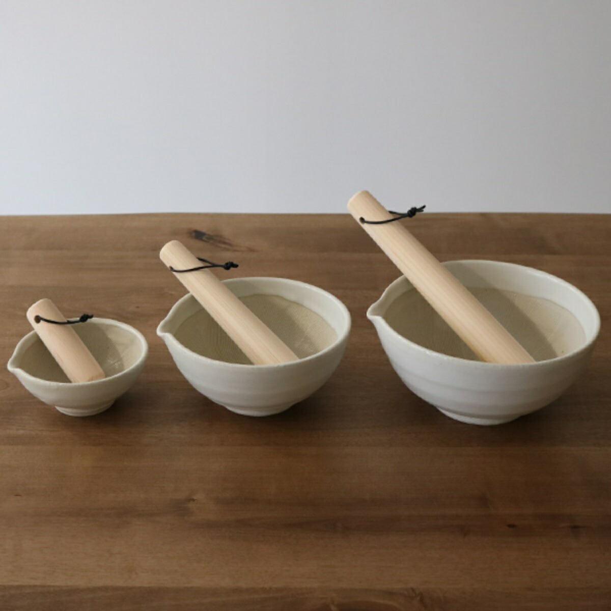 SALIU（サリュウ） すり鉢 片口すり鉢 直径12cm （ 日本製 陶器 美濃焼