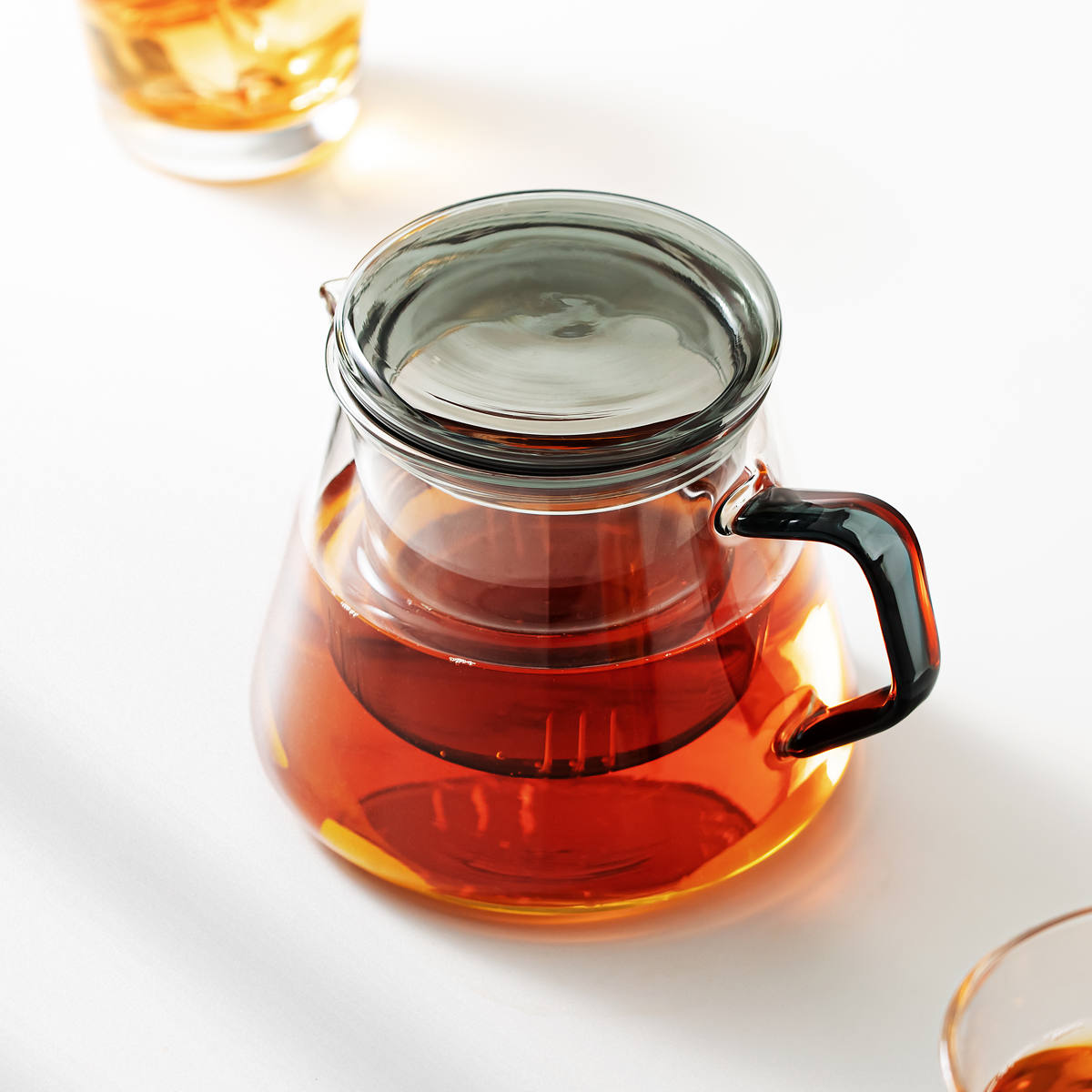 ＆NE ＆NE nikii cafe ティーポット 300ml ガラスティーポット